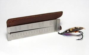 A Hook and Leader Gauge Made For Hardy By Chesterfield Of England