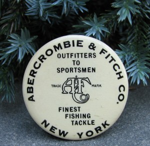 Abercrombie & Fitch Split Shot Tin. Love That Logo !