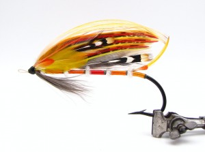 A 9/0 Salmon Fly By William Hrinko