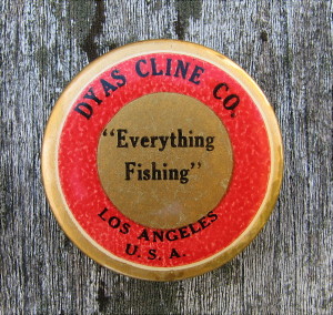 This Split Shot Tin Is From The Dyas Cline Co,  A Sporting Goods Dealer That Opened In 1905