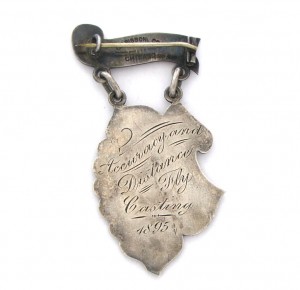 The Medal Was Awarded To The Winner Of Both The Accuracy And The Distance Casting Competition 