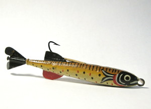 I Don't Collect Many Lures, But Make Exceptions For Particularly Exceptional Examples, Such As This Wooden Minnow By Phillip Geen