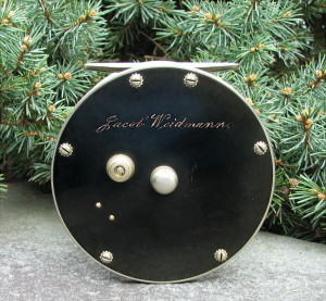 Weidmann's Julius vom Hofe Salmon Reel. Note The Adjustable Drag And Rosette Washers, Whish Are Rarely Seen On JVH Fly Reels. 